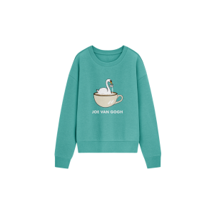 Swan Latte Artist Sweatshirt