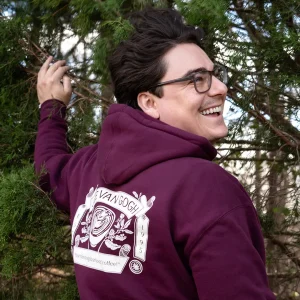 JVG Maroon Hoodie